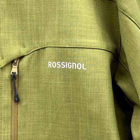 Rossignol Jacket Adult Medium Green SoftShell Ski Snowboard Sample Outdoor Men's - Picture 3 of 11